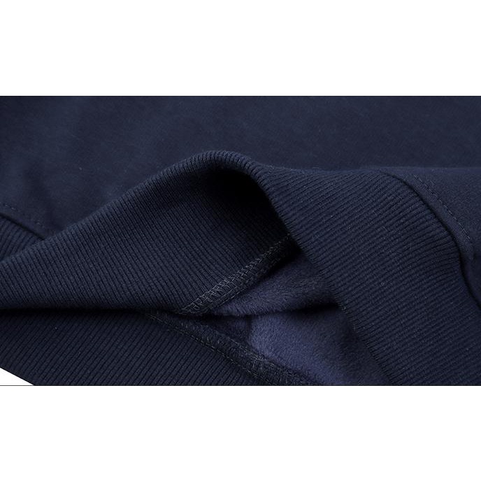 Áo hoodie Nelly lót lông in hình "UALC BRUINS" áo nỉ