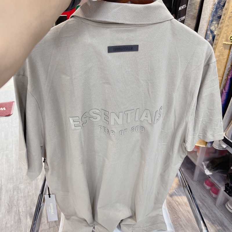 ⚡️ - Áo Polo FEAR OF GOD ESSENTIALS 3D silicon SS21 , áo polo FOG