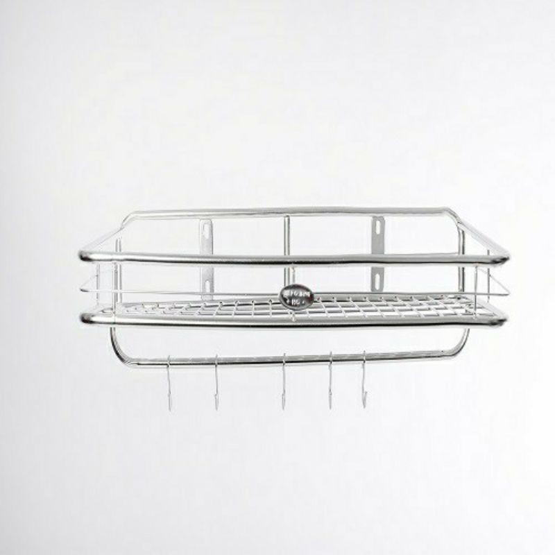 Kệ treo inox 1 tầng đủ size