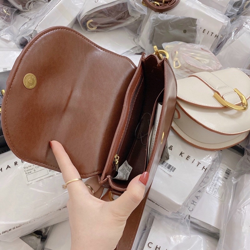 Túi Cnk Móng Ngựa Bản Xuất Dư Chuẩn Form Tặng Kèm Túi Vải Hãng sz 18