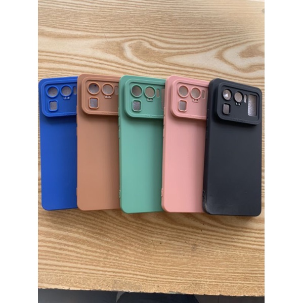 Ốp lưng Xiaomi Mi 11 Ultra dẻo màu mềm mịn bảo vệ camera