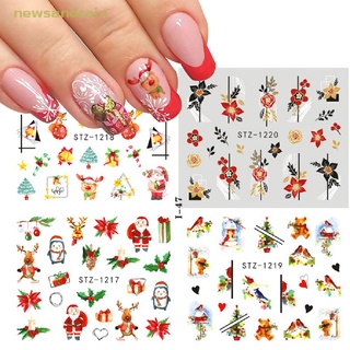 Nhãn Dán Trang Trí Móng Họa Tiết Giáng Sinh Độc Đáo