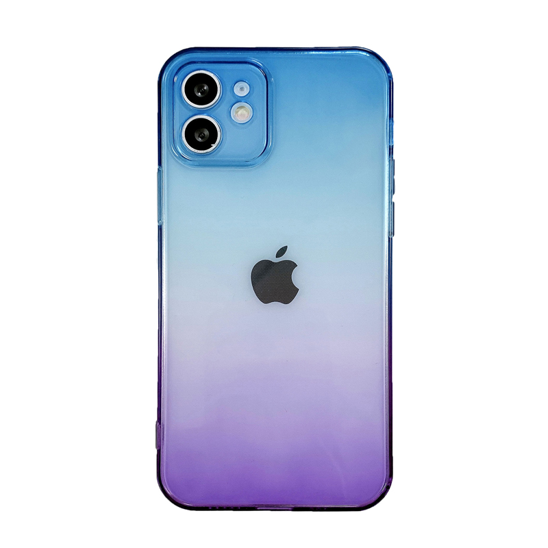 ốp điện thoại Tpu Mềm Trong Suốt Phối Màu Cho 12pro Max 11pro Max Xs Max Xr 8 7 Plus | BigBuy360 - bigbuy360.vn