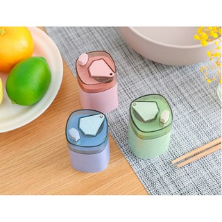 Hộp đựng tăm xỉa răng lúa mạch tim cao cấp