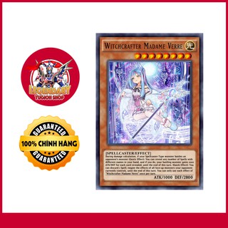 [Thẻ Bài Yugioh Chính Hãng] Witchcrafter Madame Verre