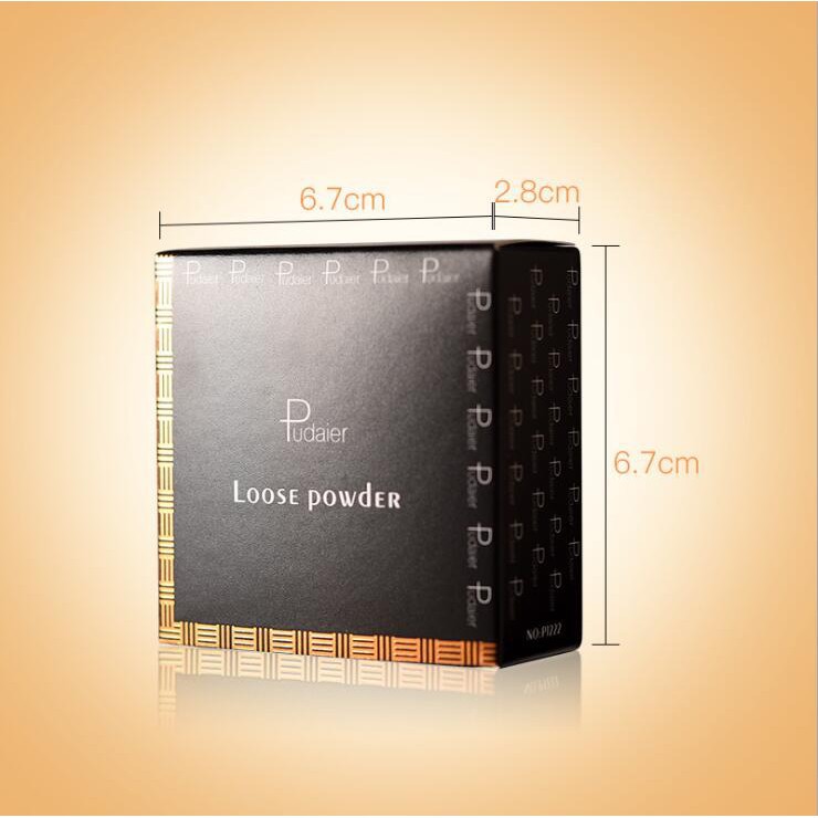 Phấn phủ ngọc trai PUDAIER 60g hiệu ứng mờ 8 màu tùy chọn