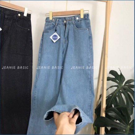 Quần Jean Ống Suông 💖FREESHIP💖 Quần Culottes Hàn - Jean Bò Hách Dáng SP32