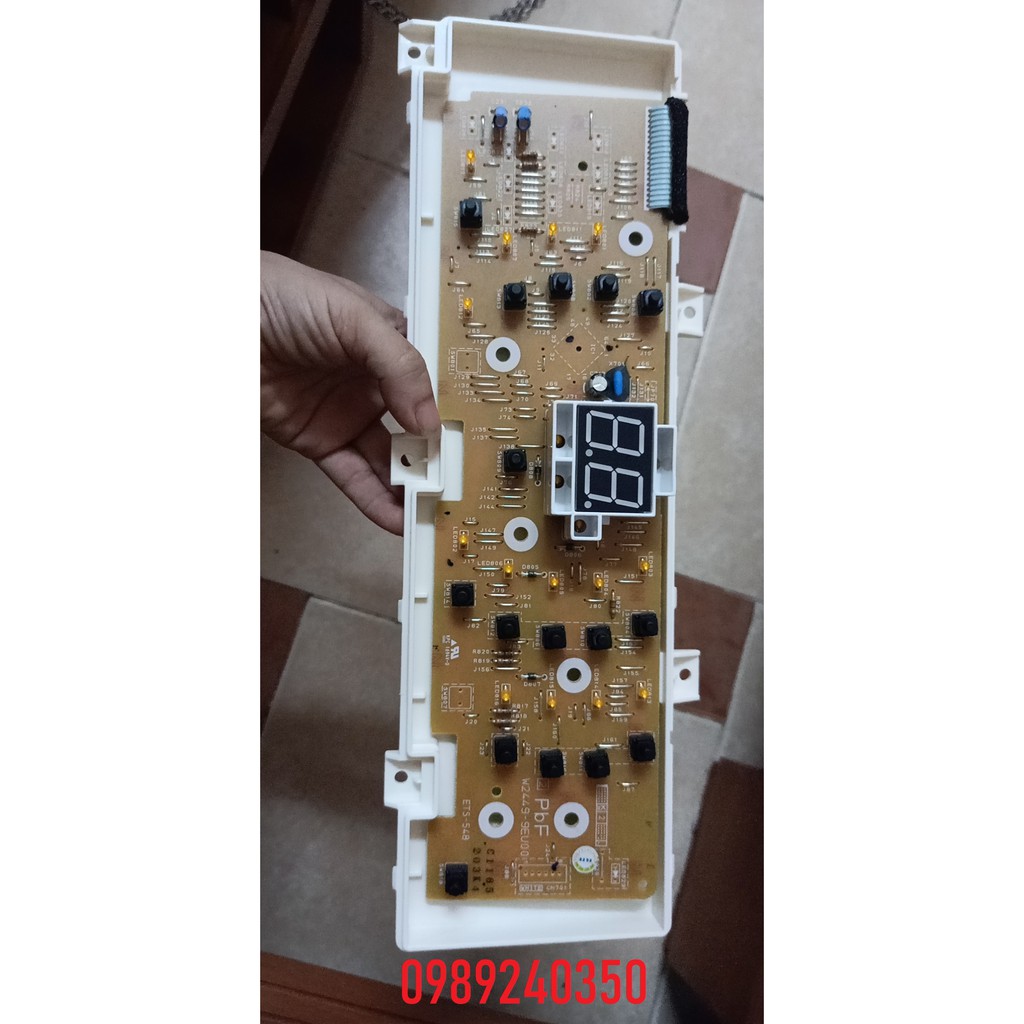 Bo mạch máy giặt Panasonic 16 phím cửa đứng
