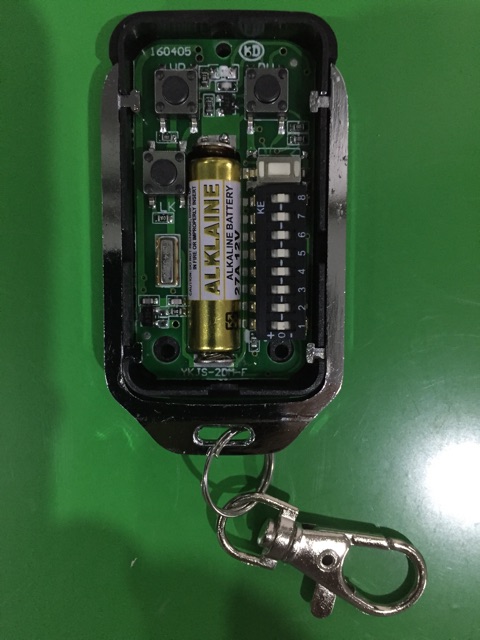 Điều khiển cửa cuốn mã gạt 433 MHZ