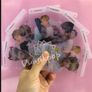 Set card trong 8 tấm Instagram V BTS