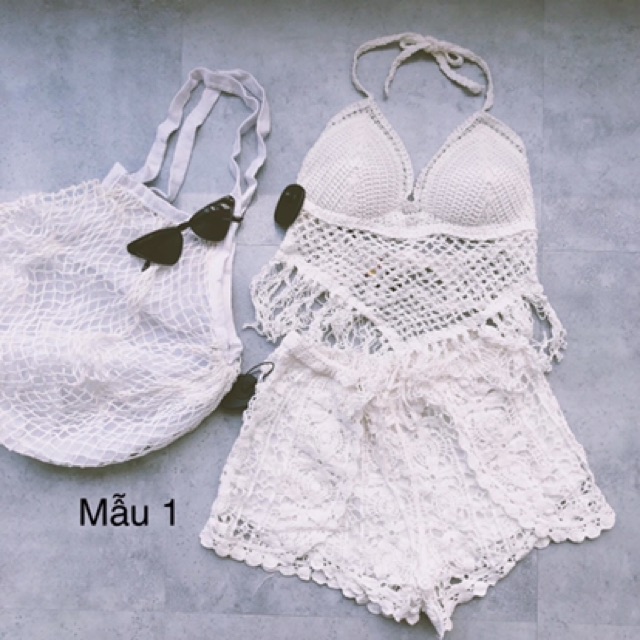 Set bơi bikini len đi biển nhiều mẫu (hình thật)