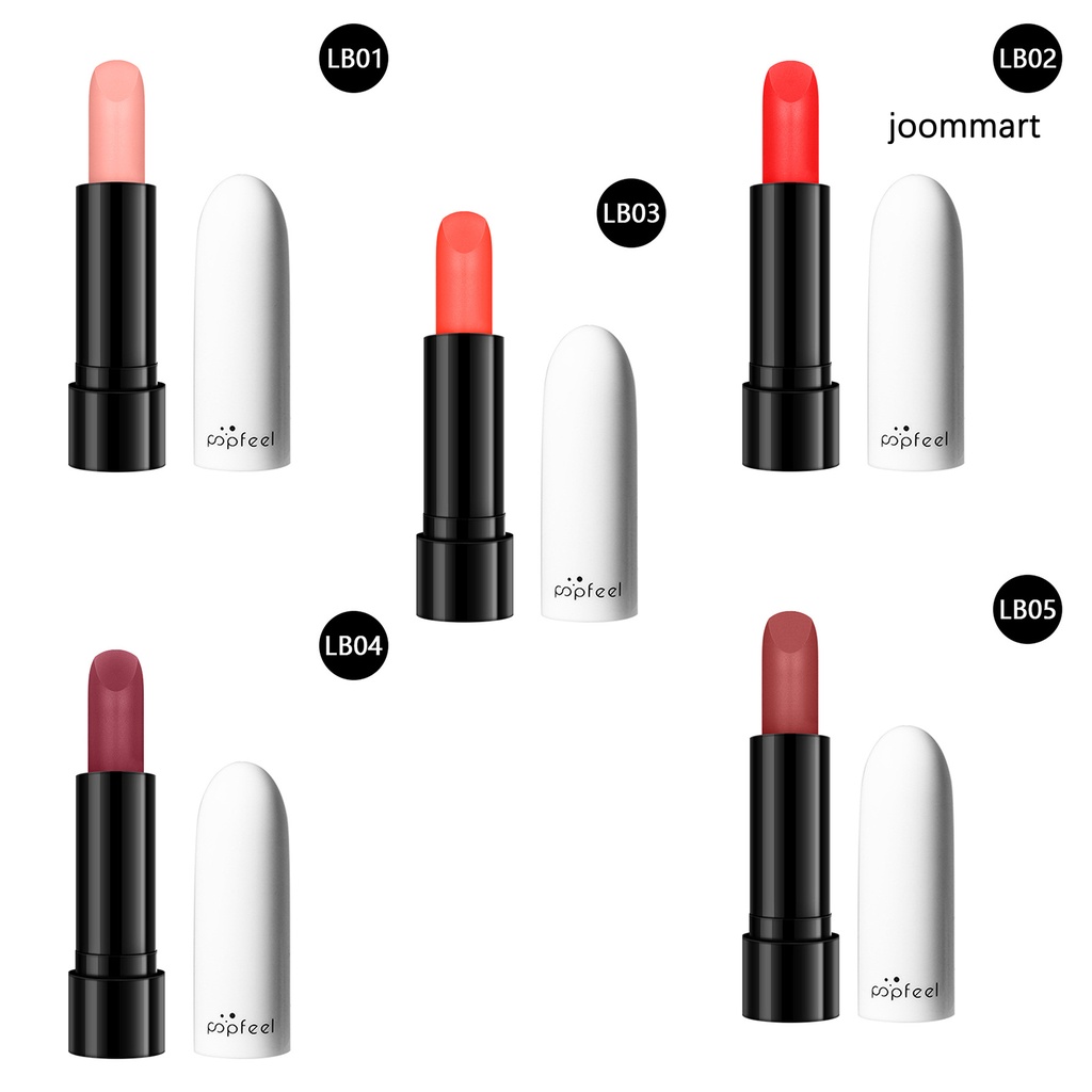 【JM】3g Lipstick Long Lasting Beauty Portable Matte Lip Gloss for Daily Life