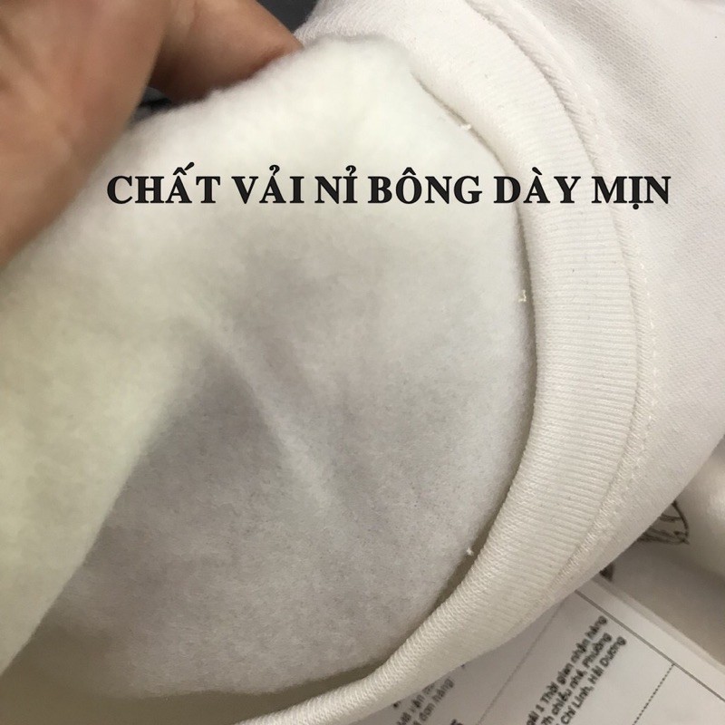 Áo Hoodie nỉ bông có nón cá heo và bò sữa