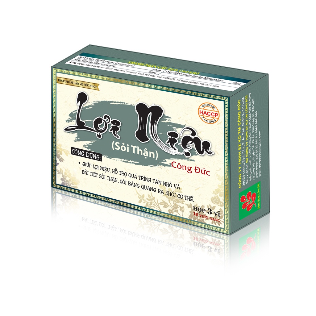 LỢI NIỆU CÔNG ĐỨC (SỎI THẬN) - ĐÔNG DƯỢC CÔNG ĐỨC - BS ĐỨC (0971736824)
