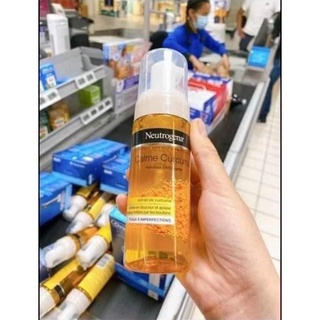 Rửa mặt tạo bọt neutrogena tinh chất nghệ 150ml