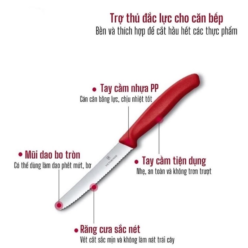 DAO LƯỠI RĂNG CƯA VICTORINOX SWISS CLASSIC