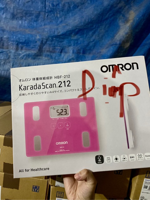 Cân sức khoẻ Omron Nhật 212