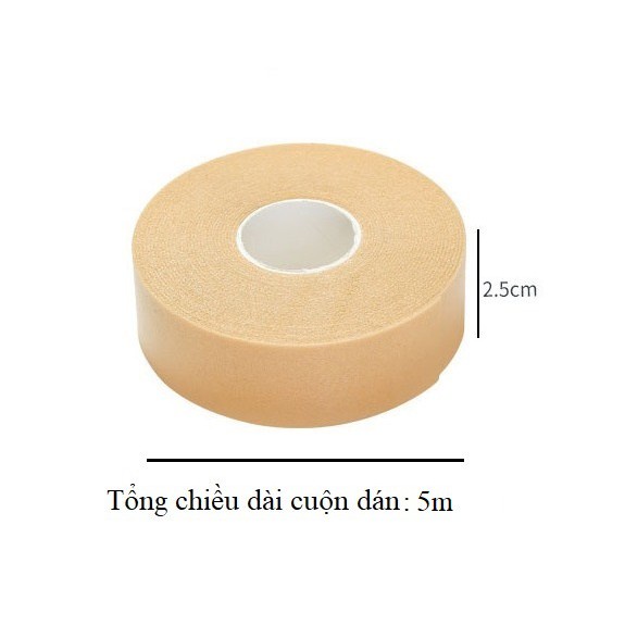 Cuộn băng keo dán gót chân chống đau chân, chai chân khi mang giày cao gót (HSN)