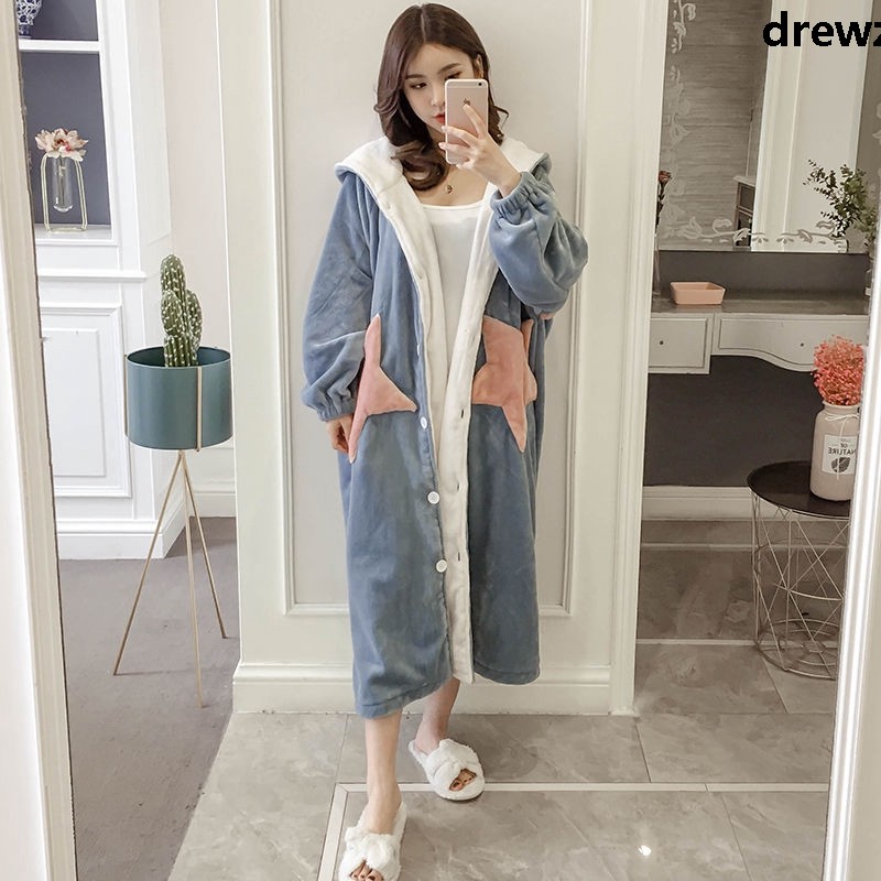 Bộ Đồ Ngủ Dáng Dài Bằng Nhung Dành Cho Cặp Đôi | BigBuy360 - bigbuy360.vn