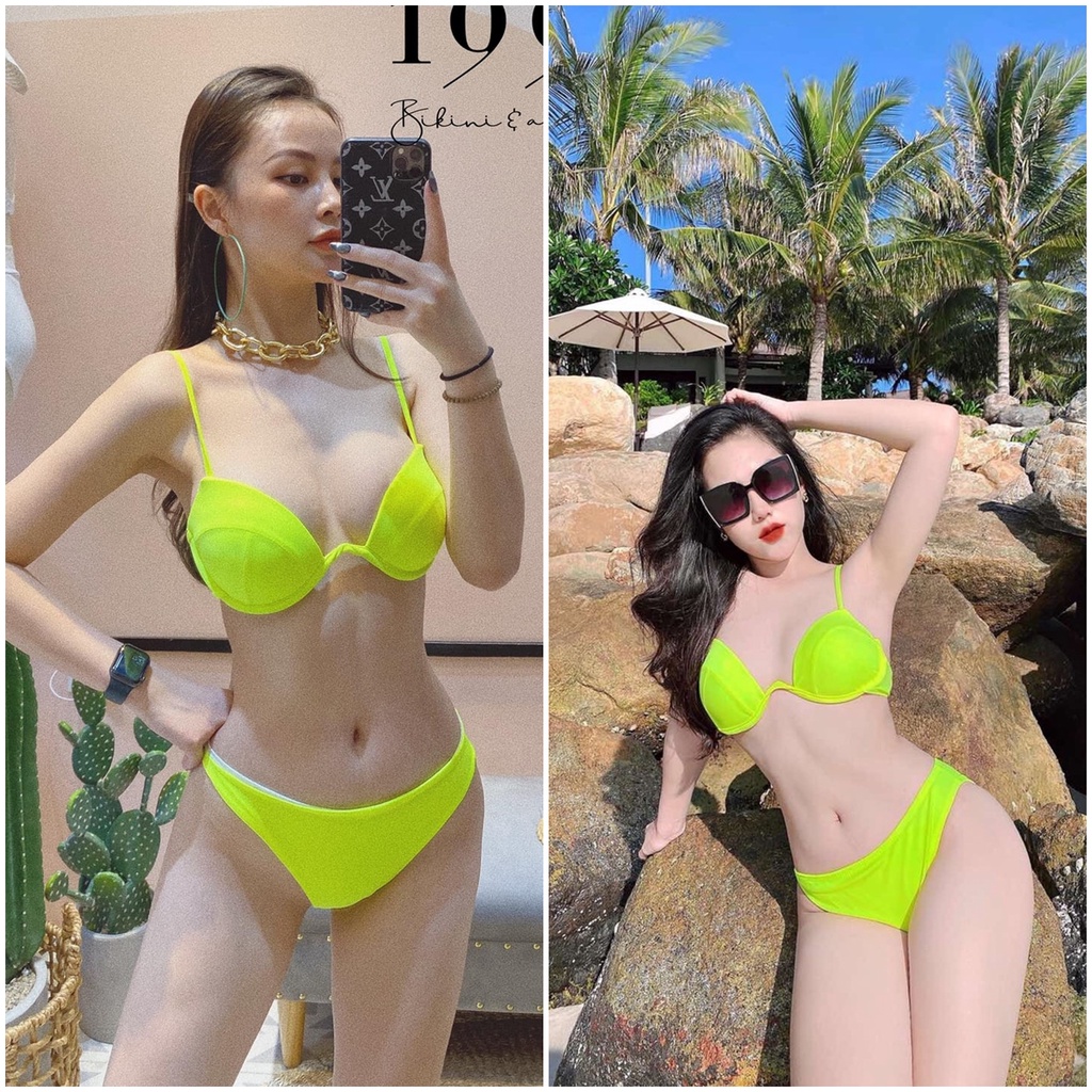 Bikini nữ gọng đệm nâng ngực siêu đẹp sang chảnh Đồ bơi nữ 2 mảnh W sexy G02