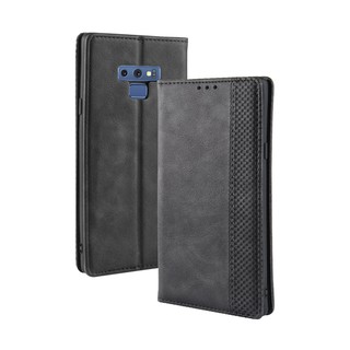 [ Hàng nhập khẩu ] Bao da dạng ví Samsung Note 9 Leather Luxury