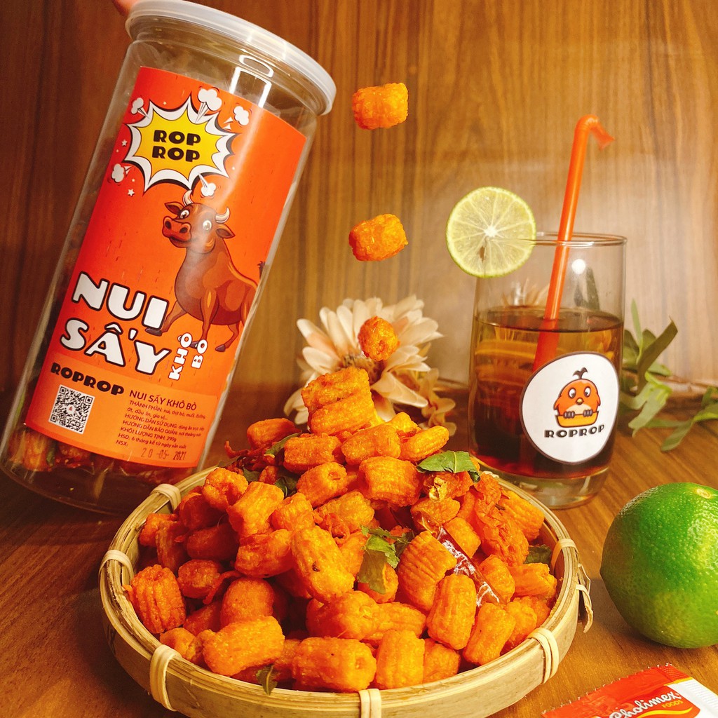 [Mã GROXUAN1 giảm 8% đơn 150K] Nui Sấy Khô Bò Roprop Hũ Pet 300g | BigBuy360 - bigbuy360.vn