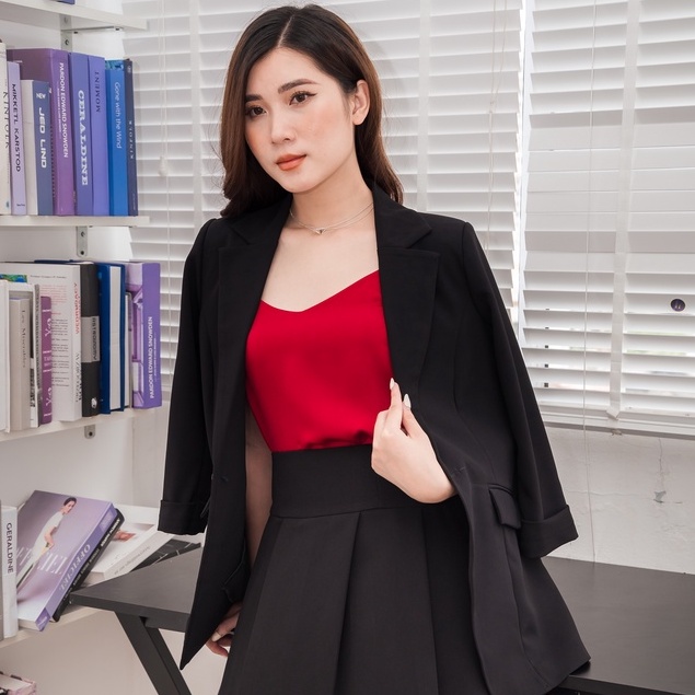 Áo khoác blazer, áo vest nữ kiểu Hàn Quốc tay lỡ, chất vải đẹp, nhiều màu - Thời trang công sở WFstudios