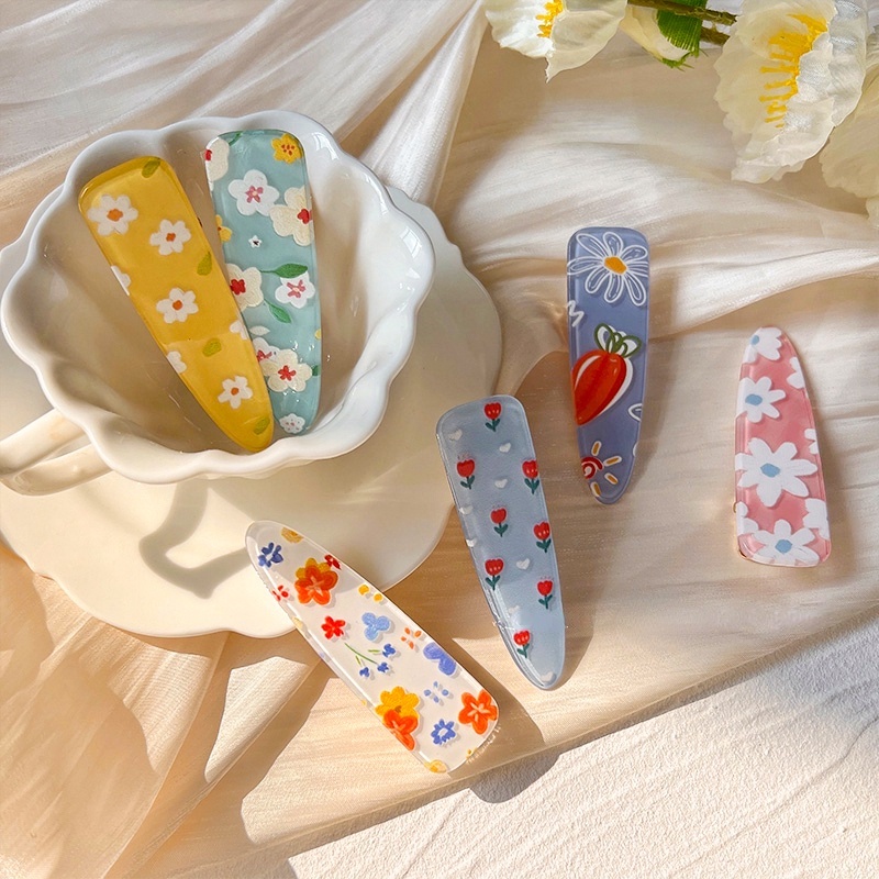 ✨✨Kẹp Tóc Hình Hoa Phong Cách Hàn Quốc Thời Trang Dành Cho Nữ 2022