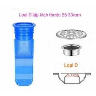 [XẢ KHO+FREE SHIP] Ngăn mùi thoát sàn Silicone