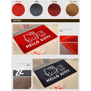 THẢM CHÙI CHÂN HELLO KITTY ĐÁNG YÊU