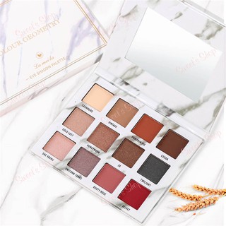 Bảng Phấn Mắt💖FREESHIP💖Bảng phấn mắt 12 ô màu Colour Geometry của Lameila hàng cao cấp nội địa Trung