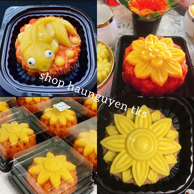 Khuôn trung thu rau câu Vĩnh Trường 250g  dùng làm bánh trung thu, nhấn xôi, cơm