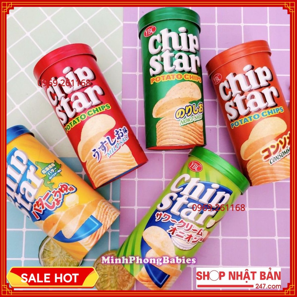 BÁNH SNACK KHOAI TÂY CHIP STAR 50gr CHO BÉ 12M+