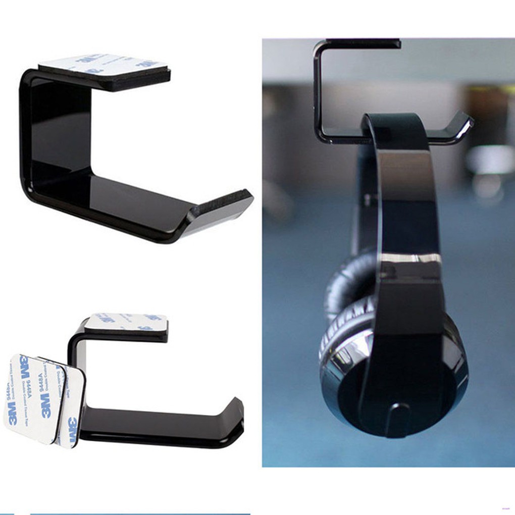 Giá treo tai nghe chụp tai gắn tường acrylic tiện lợi