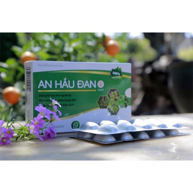 An hầu đan dành cho người bị viêm amidan, viêm họng hạt, hộp 20 viên – Health Pharmacy