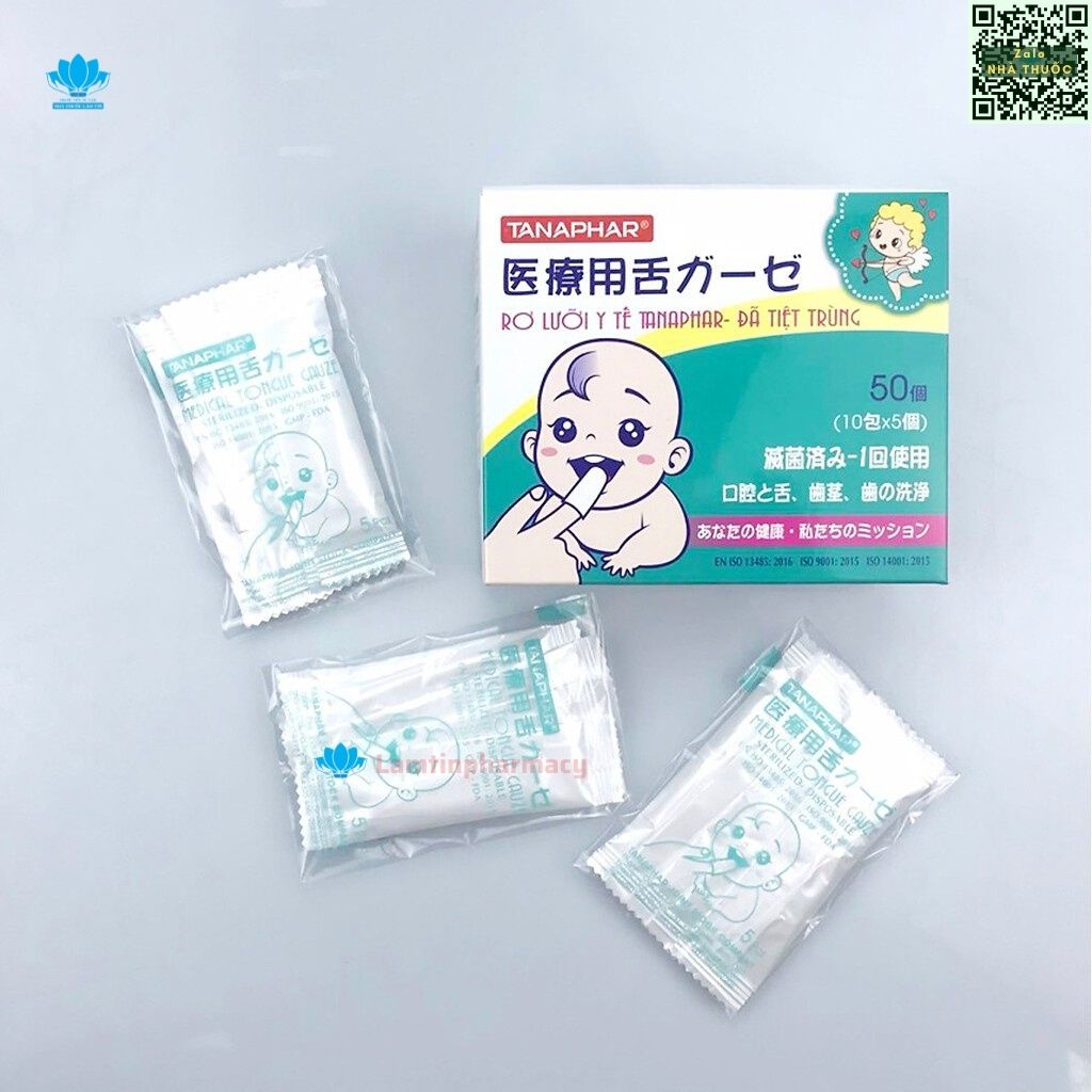 Gạc Rơ Lưỡi Tanaphar  cho bé (Lẻ 1 chiếc)