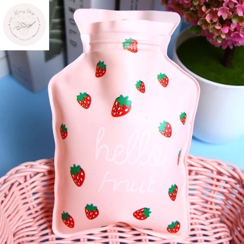 Túi chườm, túi sưởi nóng lạnh giảm đau bụng kinh,đau nhức,hạ sốt loại 1000ml,500ml tiện dụng