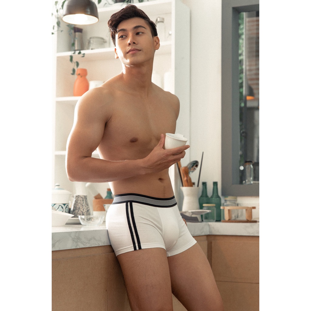 Quần lót BEN &amp; TOD boxer cao cấp cotton co giãn thấm hút mồ hôi thoáng mát