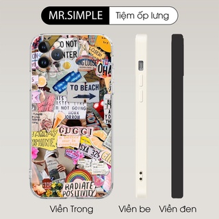 Ốp lưng GUCCI PAPER CUT sành điệu cho Iphone 5 6 7 8 Plus 11 12 Pro Max X Xr PAP20210167