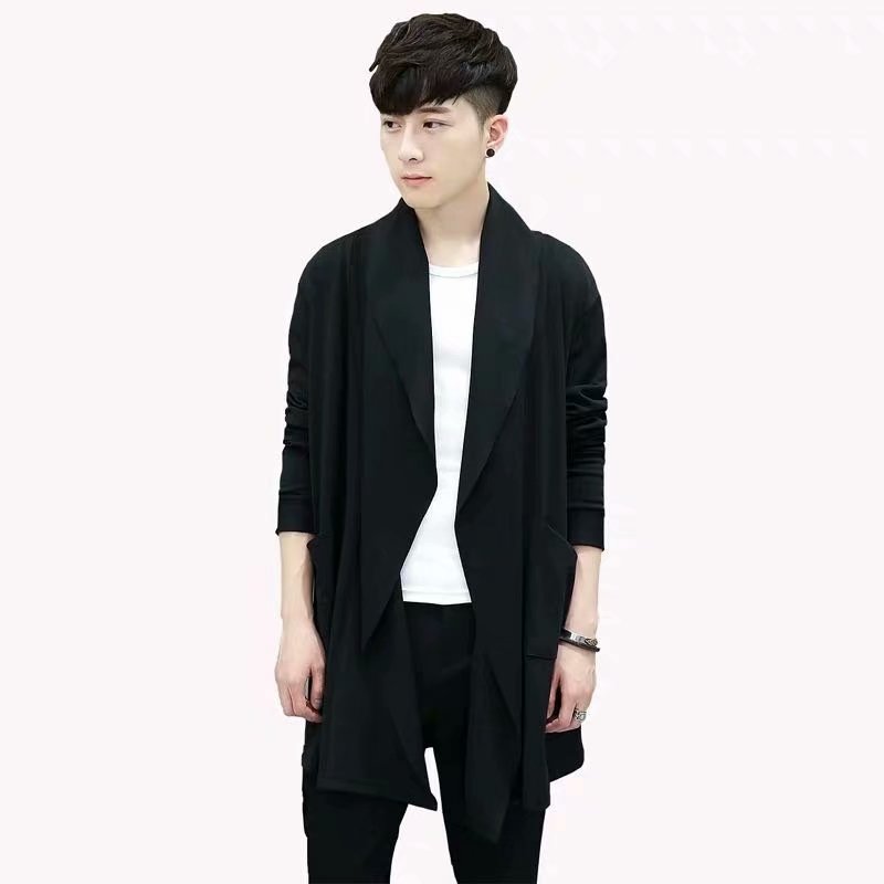 Áo khoác ngoài dáng dài phong cách Hàn Quốc trẻ trung thời trang dành cho cả nam và nữ