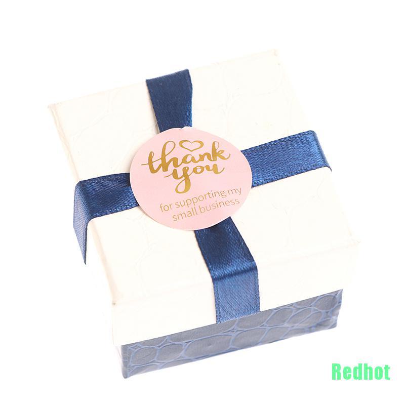 Cuộn 500 miếng dán in chữ Thank You kích cỡ 1inch