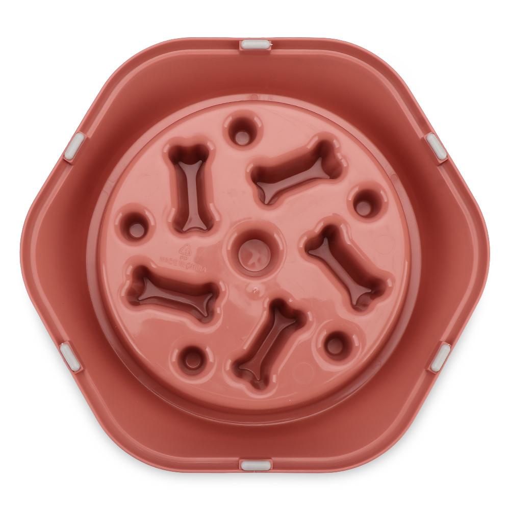 SUYO Đĩa Đựng Thức Ăn Cho Thú Cưng Hình Khúc Xương