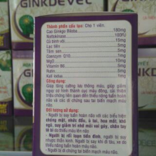 Hoạt Huyết Ginkdevel