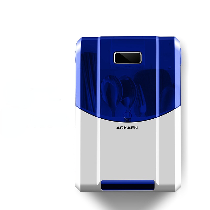 Máy khử trùng đũa UV Giỏ đũa sấy khô thông minh Hộp lưu trữ treo tường, Xuất hàng trong vòng 24 tiếng