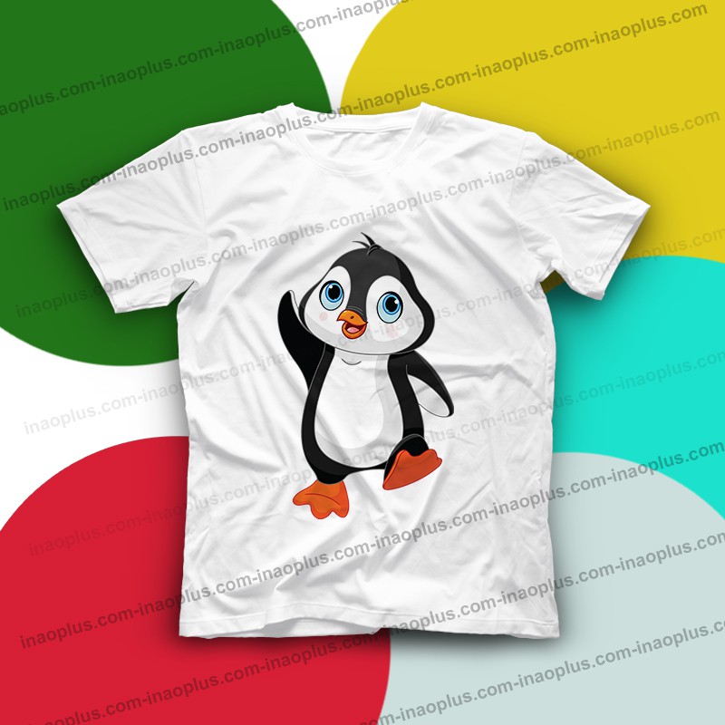 In áo hình chim cánh cụt - 7 mẫu