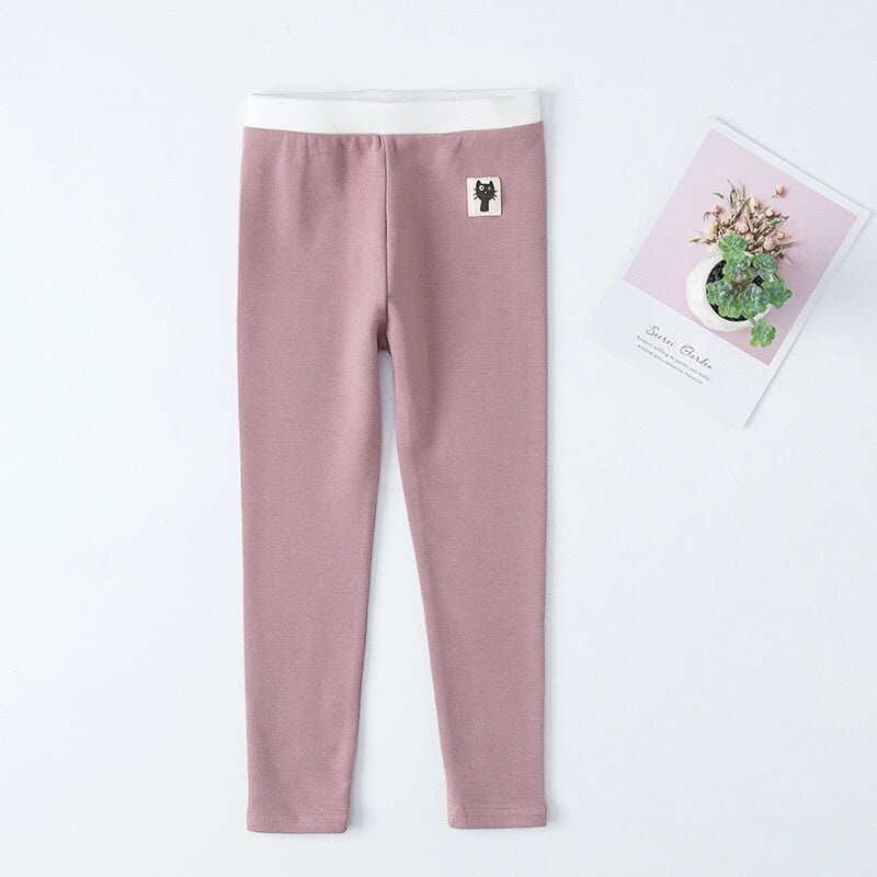 Quần dài legging bé gái dáng ôm size đến 45kg - Cat Cute