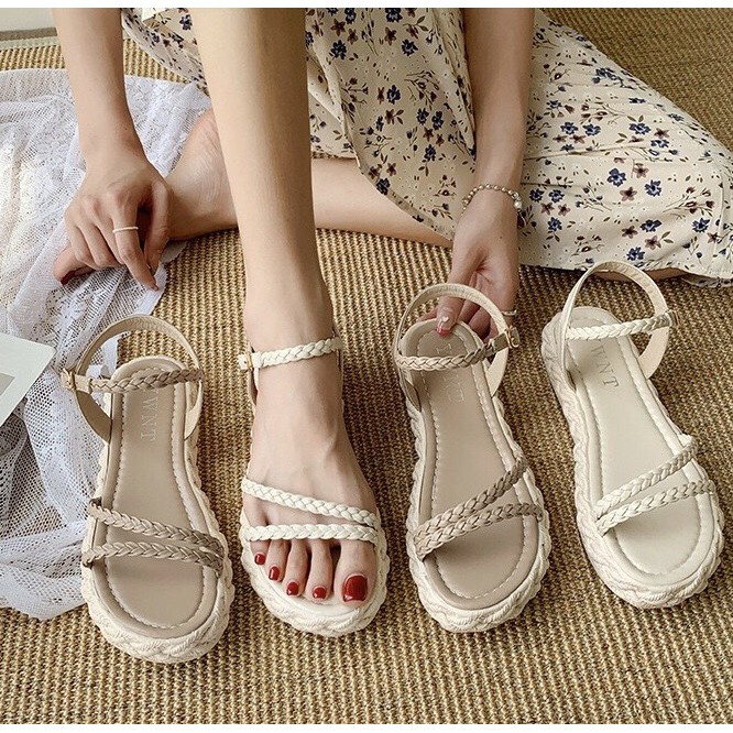 [DÉP ĐI BIỂN] Mẫu sandal cực xinh cho các nàng đi chơi mùa hè này - D24 - giaynugobe