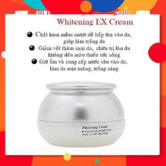 Kem Dưỡng Trắng Da Và Chống Nhăn Bergamo Whitening Ev Wrinkle Care Cream 50g [ có sẵn]