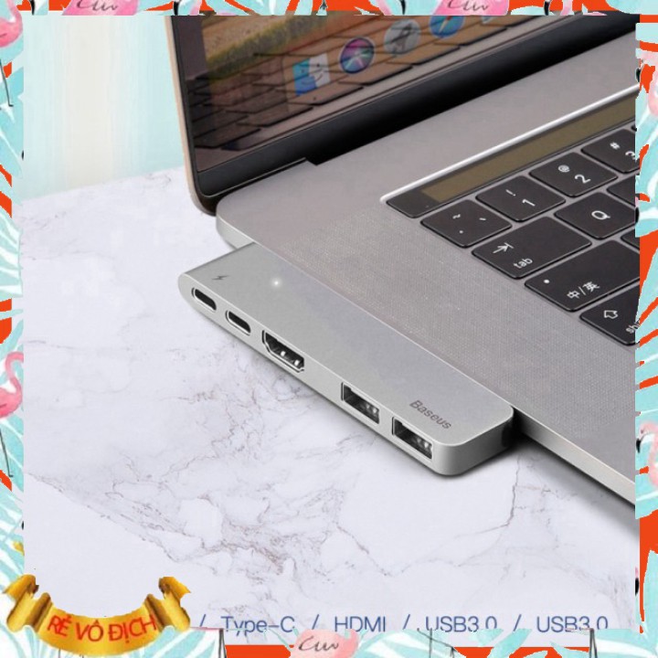 Bộ Hub chuyển đổi 5 trong 1 dành cho Macbook CAHUB-B0G [M]