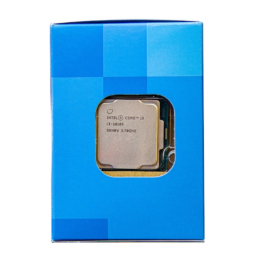 Cpu bộ vi xử lý Intel Core i3-10105 (3.7GHz turbo up to 4.4Ghz, 4 nhân 8 luồng, 6MB Cache Sk1200 new